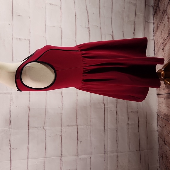 Lush Ponte Fit Flare Dress - Picture 4 of 7